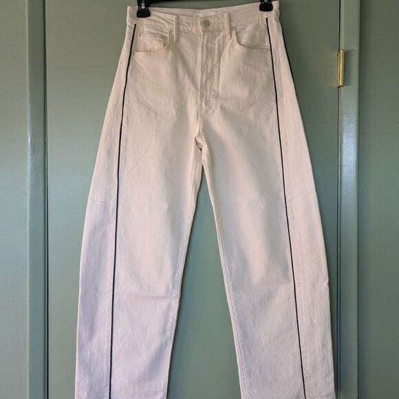 MOTHER Superior The Half-Piped Ankle high-rise barrel-leg jeans Size 29 NWOT - Picture 7 of 16